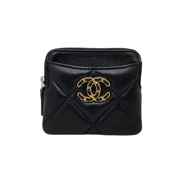 CHANEL 正規品　マトラッセ　ゴールド金具パース　ケース小銭入れ CHANEL（シャネル） 19 コインケース カードケース コインパース
