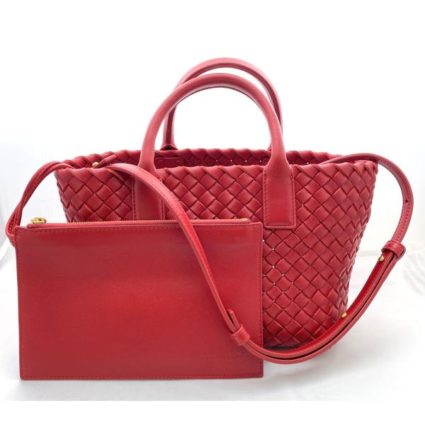 国内発送【BOTTEGA VENETA】スモール リストレット ポーチ BOTTEGA VENETA】 スモールポーチ リストレット付き