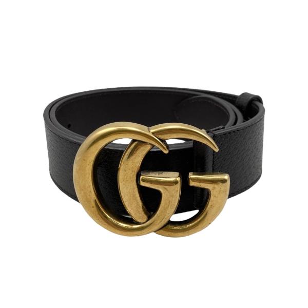 GUCCI（グッチ） ワイドベルト ダブルG 406831 DJ20T 1000 カーフ