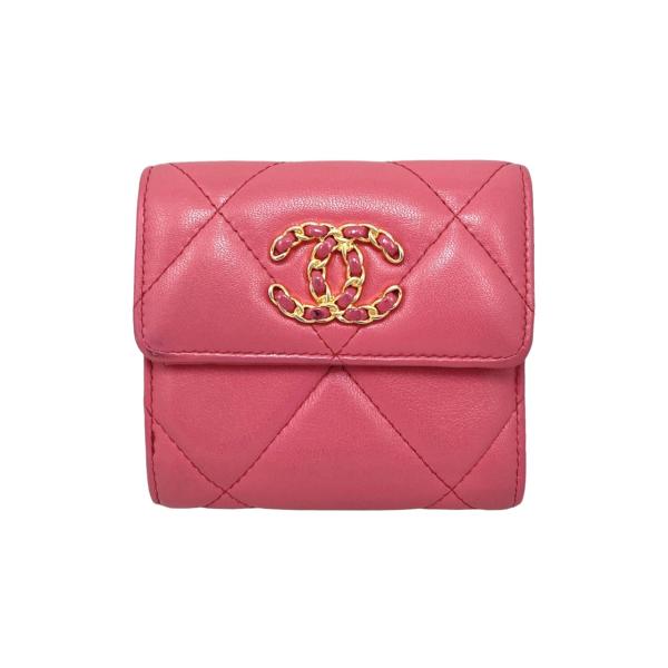 CHANEL（シャネル） 3つ折り財布 スモールフラップウォレット AP1064