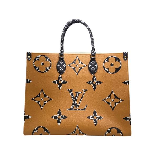 ルイヴィトン ジャングルオンザゴーGM イヴォワール トートバッグ M44675 LOUIS VUITTON ルイヴィトン トートバッグ オンザゴーGM M44675