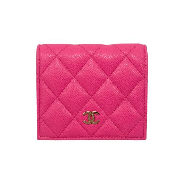CHANEL シャネル 2つ折り財布 スモールウォレット AP3178