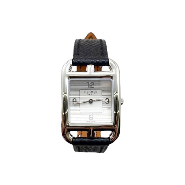 HERMES エルメス 腕時計 ケープコッド CC1.210 B刻印 ブラック