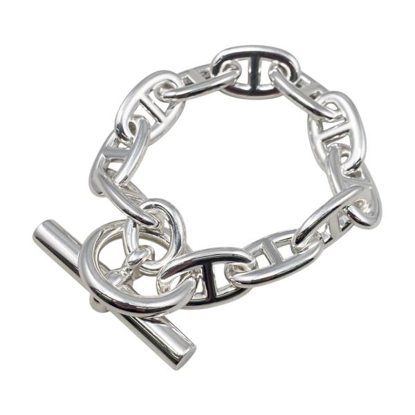 TGM 11コマ エルメス シェーヌダンクル TGM 11 シルバーブレスレット HERMES（エルメス） ブレスレット シェーヌダンクルTGM H101995B 011
