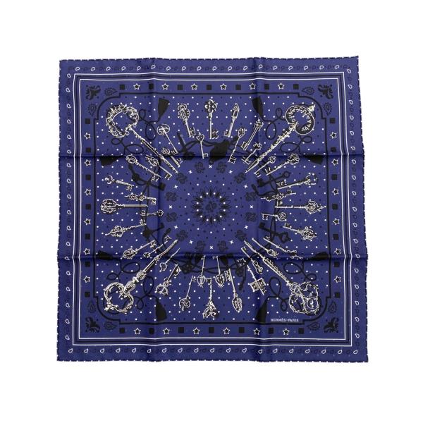 HERMES（エルメス） シルクバンダナ カレ55 レ・クレ H043984S 07