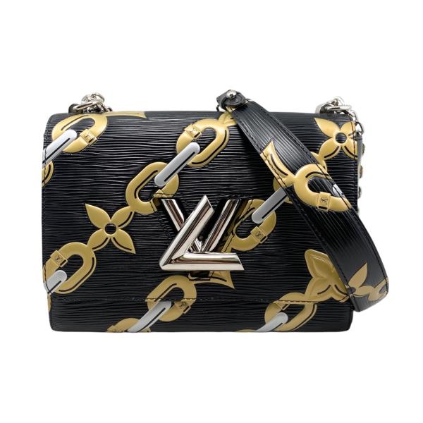 す*へ様 Louis Vuitton ブラック LOUIS VUITTON ルイヴィトン ショルダーバッグ ツイストMM