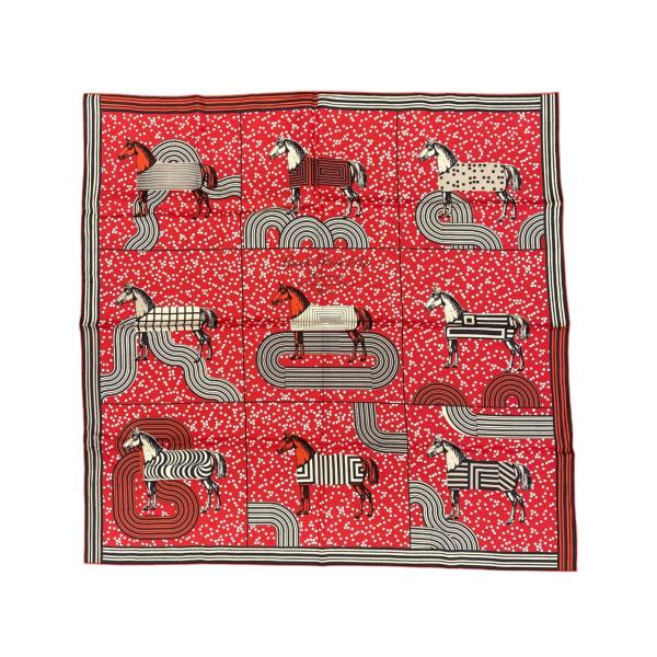 HERMES（エルメス） シルクスカーフ カレ90 ガルド・ローブ・ポップ