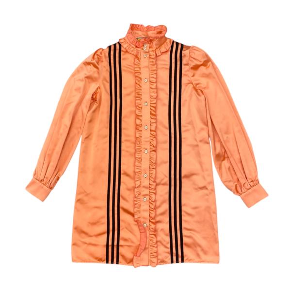 GUCCI（グッチ） グッチ×アディダスコラボ 長袖シャツ フリル