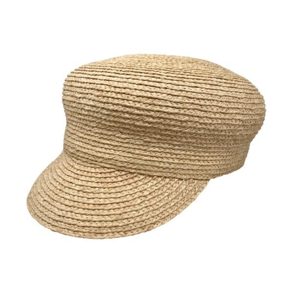 エルメス キャスケット ガラテ ラフィア サイズ58 HERMES 帽子 【安心  