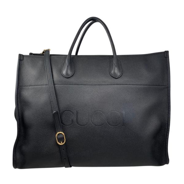 GUCCI グッチ ショルダーバッグ トートバッグ ラージ 674837 レザー