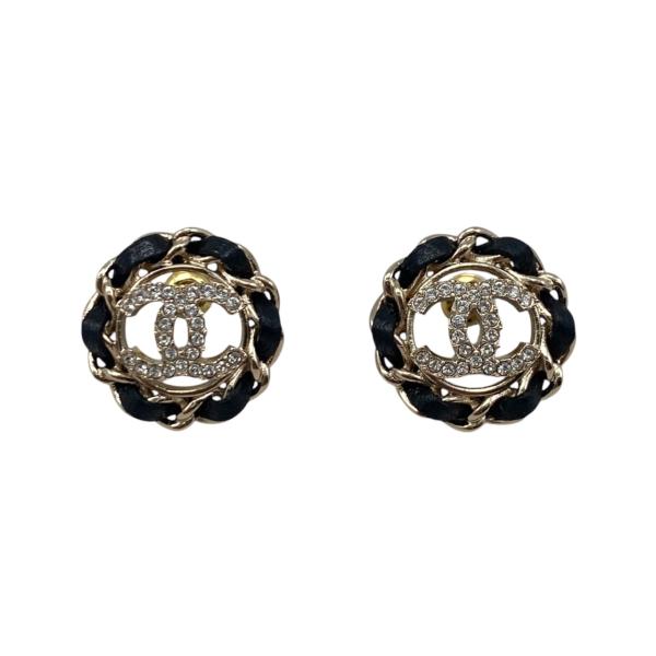 CHANEL（シャネル） ピアス ココマーク ラインストーン AB8297-B08169