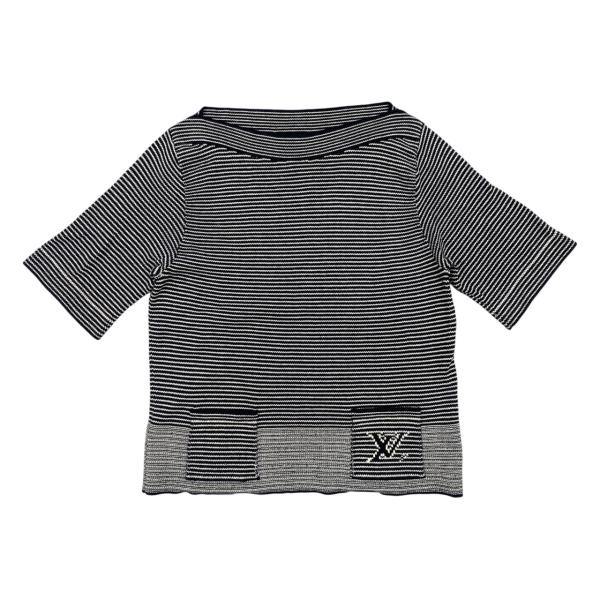 ルイ・ヴィトン　ボーダーニット　レディース　S 美品 楽天市場】ニット ルイ・ヴィトン（レディースファッション）の通販