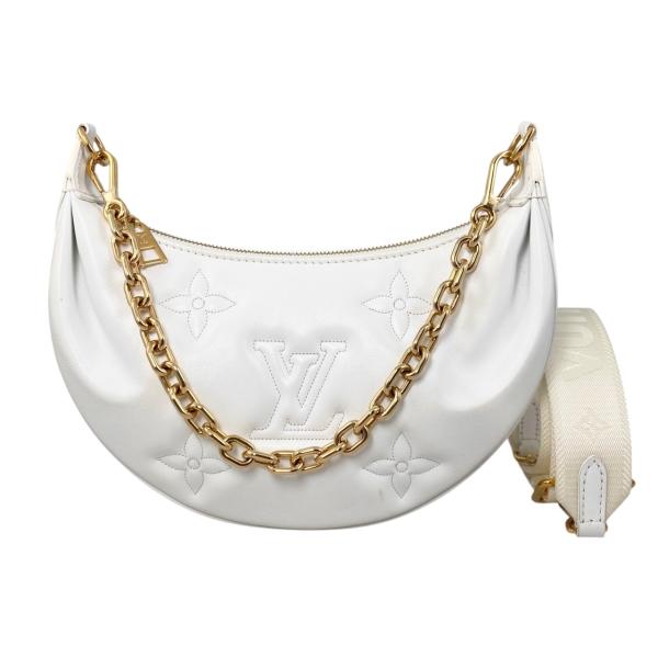 ルイ・ヴィトン LOUIS VUITTON オーバーザムーン M59959 スノーホワイト バブルグラム レディース ショルダーバッグ ルイ・ヴィトン LOUIS VUITTON オーバーザムーン M59959 スノー