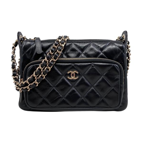 CHANEL シャネル ショルダーバッグ チェーンバッグ AP4349 マトラッセ