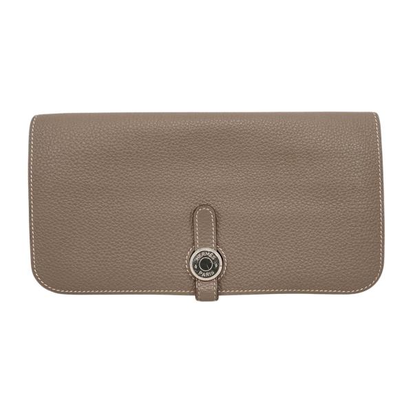 HERMES（エルメス） 2つ折り長財布 ドゴン D刻印 スイフトレザー