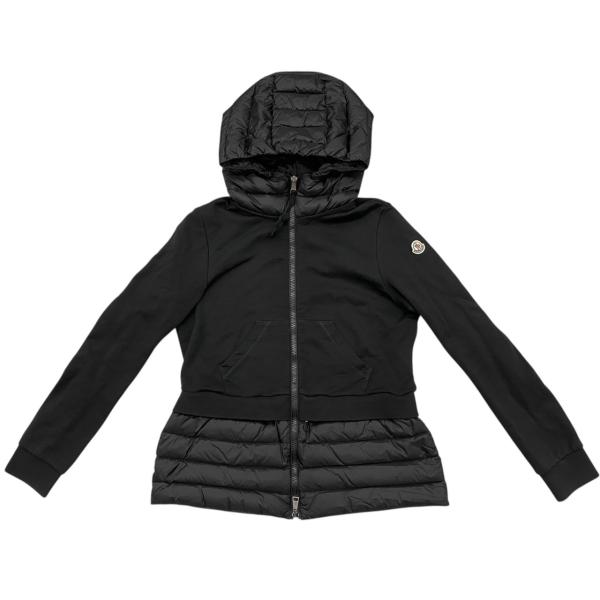 【極美品】モンクレール ハイブリッドダウン MAGLIA CARDIGAN 黒S 極美品】モンクレール ハイブリッドダウン MAGLIA CARDIGAN 黒S