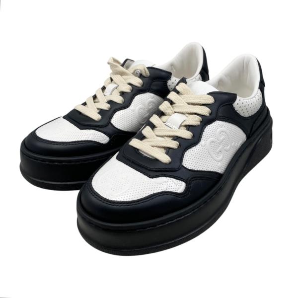【未使用級】　GUCCI グッチ　GGエンボスロゴ　スニーカー　レディース　24 GUCCI（グッチ） スニーカー GGエンボス チャンキー 684911 34 1/2