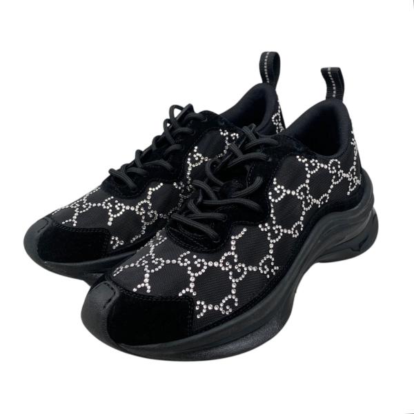 GUCCI（グッチ） スニーカー RUN GGクリスタル 758088 34 1/2サイズ