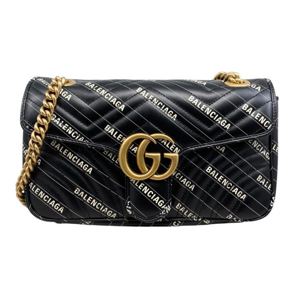GUCCI（グッチ） グッチ×バレンシアガコラボ ショルダーバッグ GG