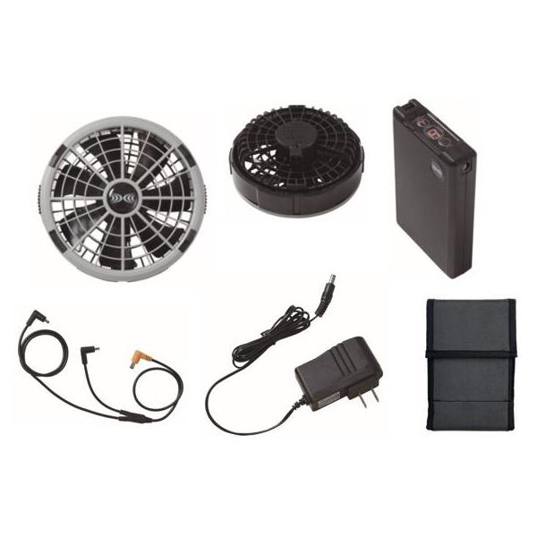 空調服 スターターキット SK23011 ワンタッチファン FA23112