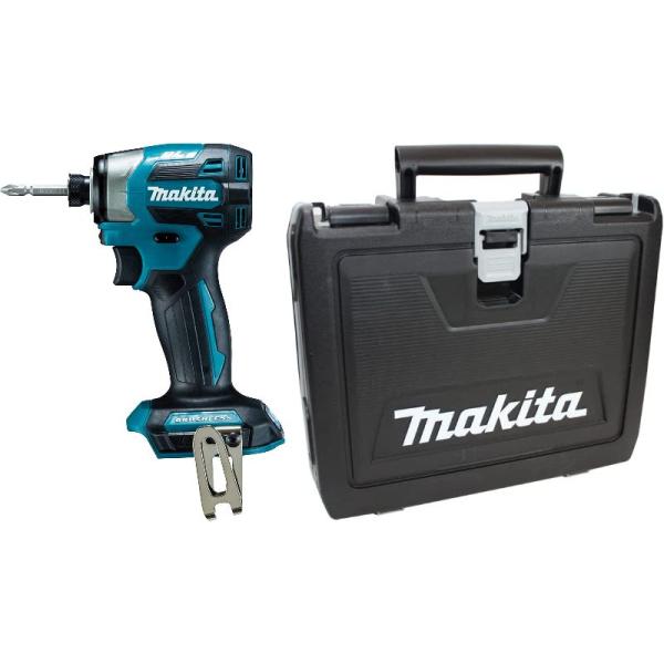 マキタ インパクトドライバー 18V TD173DZ 充電式 ブルー 青 マキタカラー ケース付 本体+ケース セットばらし品 TD173D makita