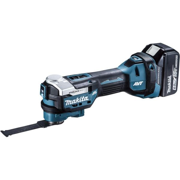 マキタ マルチツール 18V 充電式 TM52DRG バッテリー 18V 6.0Ah BL1860B PSEマークあり 充電器 DC18RF ケース STARLOCK-MAX TM52D makita