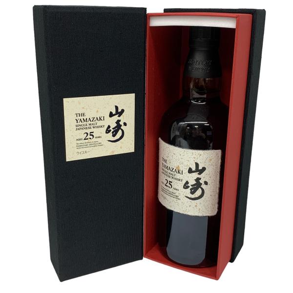 山崎25年新モデル SUNTORY サントリー 山崎25年 新型 700ml 43% 箱あり – お酒の