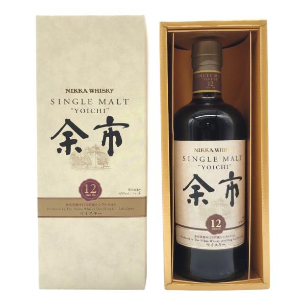 ニッカウヰスキー 未開栓 ニッカウイスキー シングルモルト 余市 12年