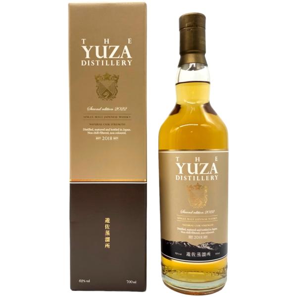 YUZA セカンドエディション 2022 未開栓　箱付　匿名発送　a 未開栓 遊佐蒸溜所 セカンド エディション 2022 限定品 シングルモルト