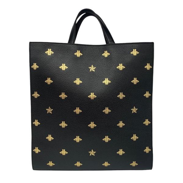 GUCCI グッチ トートバッグ ビースター レザー ハンドバッグ 495444