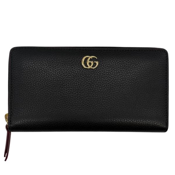 GUCCI グッチ 長財布 ダブルG バイカラー ジップアラウンドウォレット