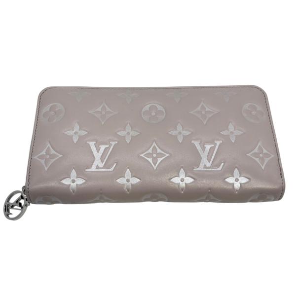 ルイヴィトン ジッピーウォレット ラムレザー ブルームグレー 日本限定 M13700 LOUIS VUITTON 未使用品 【中古】 LOUIS VUITTON（ルイ・ヴィトン） 財布 ジッピーウォレット ラムレザー