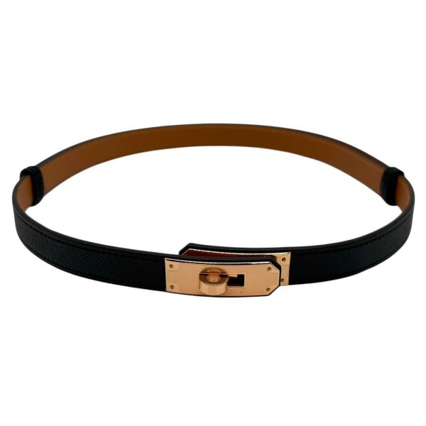 HERMES（エルメス） ベルト ケリー 18 ヴォー エプソン ノワール