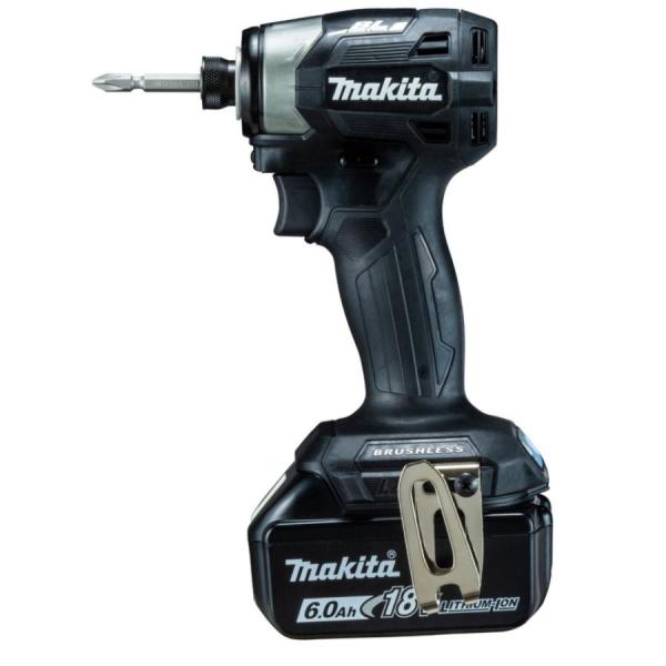 マキタ インパクトドライバ TD173DRGXB 充電式 ブラック 純正 18V 6.0Ah PSEマークあり バッテリ×2 充電器 フルセット TD173D TD173DRGX makita