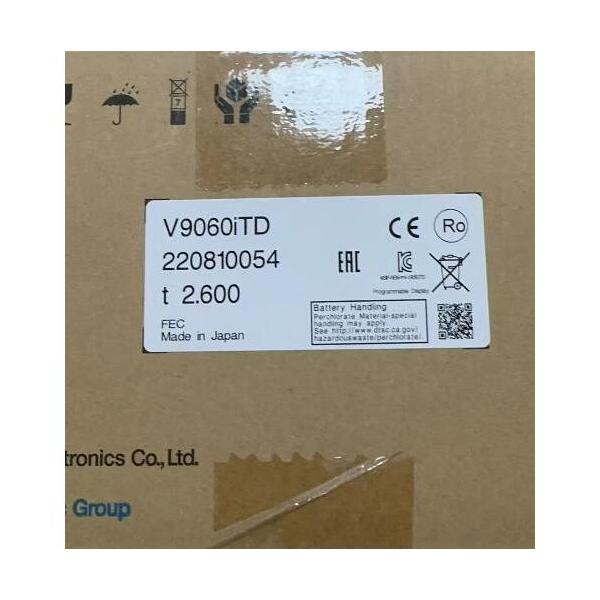 I76。富士電機タッチパネル モニタッチ V9060iTD。新品同様。未使用。 I76。富士電機タッチパネル モニタッチ V9060iTD。新品同様。未使用