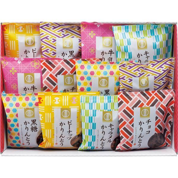 サクサクッとした食感に仕上げた風味豊かな黒糖かりんとう、ピーナツかりんとう、牛乳かりんとう、黒ごまかりんとう、チョコかりんとう、キャラメルかりんとう。６種類のフレーバーを楽しめるかりんとう詰め合わせです。●商品内容／黒ごまかりんとう・黒糖か...