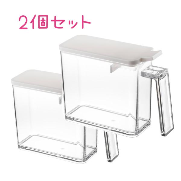 小さじ5mlがすり切れる調味料ストッカー。スミまですくいやすい容器の角は、洗いやすく、衛生的。サイズ:約W5.5XD15XH11cm素材・材質: 容器・スプーン・すり切り板:PS樹脂,蓋:ABS樹脂生産国:中国耐熱:80℃耐冷:-40℃内容...