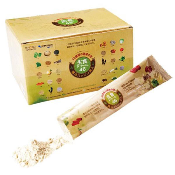 生食ドリームは、新鮮な自然の生野菜を瞬間冷凍した乾燥野菜です！ローフードですので、「スムージーの素」として、新鮮なスムージーが、ジューサー無しで、１０秒で簡単・時短で作れます。「生食ドリーム」の原材料は、韓国のアルカリゲルマニウムを多く含ん...