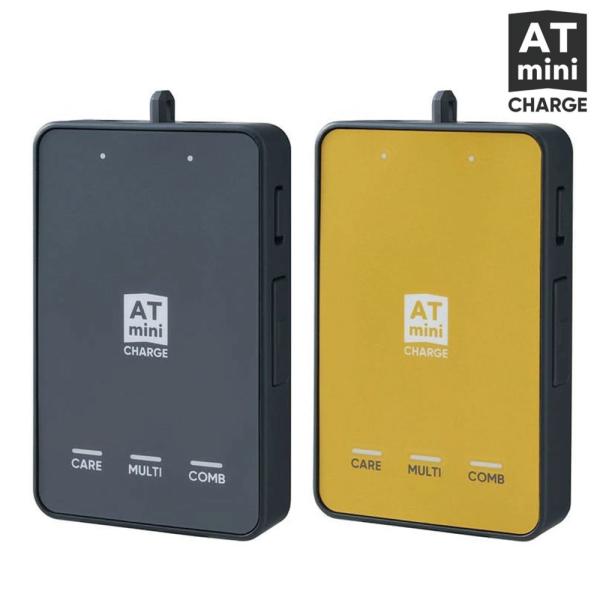 ATmini CHARGE コンディショニング機器 トップアスリート愛用 史上最少 軽量 コンディショニング ケア ポータブル マイクロカレント 充電式 12時間稼働