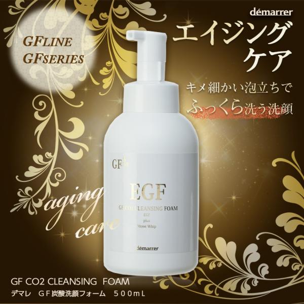 デマレ GF 炭酸洗顔フォーム 業務用 500ml EG炭酸洗顔フォーム エイジングケア 保湿 イージーエフ 正規品