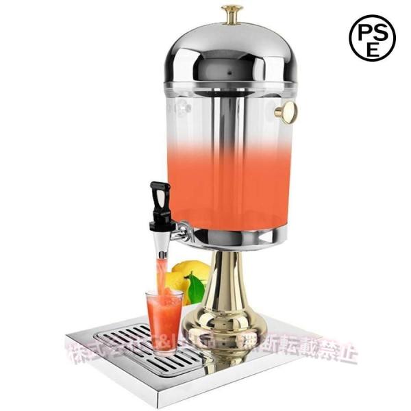 厚みのあるジュースバレル：より厚みのあるPC素材でできており、透明で落下しにくいです。ジュースをより美しく見せます。ステンレス製のカバーは半球形のデザインを採用しており、丈夫で耐久性があり、錆びにくいです。ステンレス鋼アイスチューブ：円筒形...