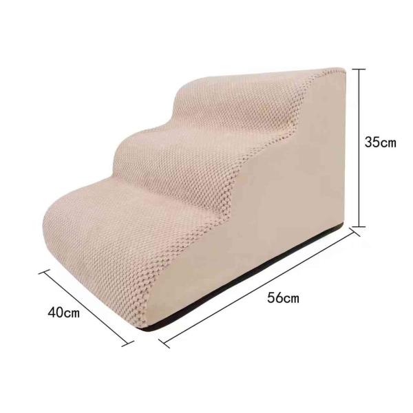 ソファやベッドの昇り降り用ステップ愛犬がソファやベッドを昇り降りする時に足腰への負担を減らしてくれるドッグステップ。なだらかな段差で、昇り降りが苦手な子にもオススメ！ドックトレーナー監修こちらはドッグトレーナー監修のアイテムです。愛犬の足腰...