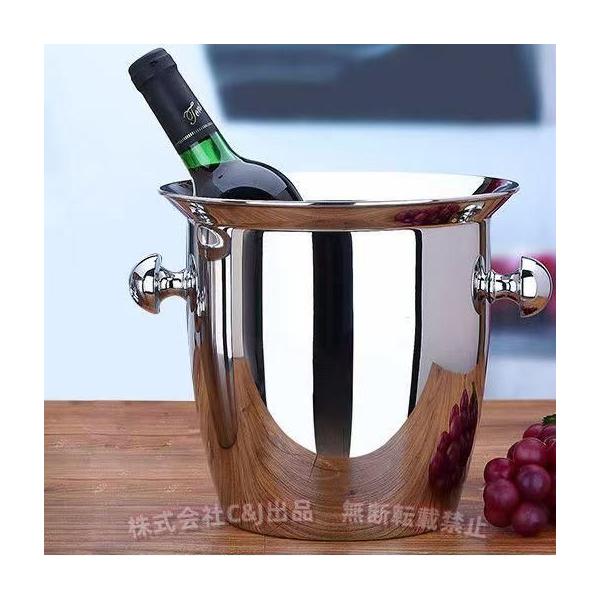 ステンレス製アイスペール二重構造真空断熱アイスバケット結露しにくい