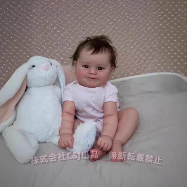 ★新品★リボーンドール かわい子ちゃん50cm スーパーセール 50cmリボーンドール赤ちゃん リアルな赤ちゃん 人形 20