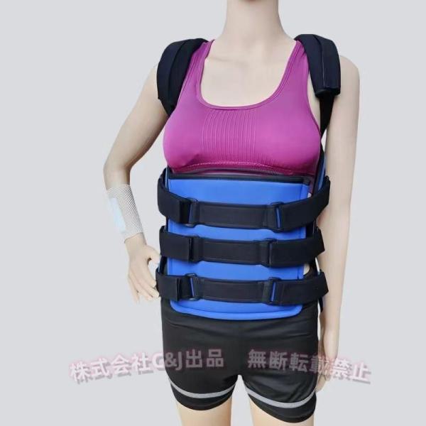 胸椎装具、調整可能な胸椎腰椎骨折プロテクター、骨折損傷および術後サポート術後の脊椎矯正