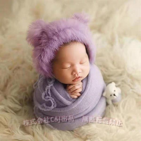 ■おくるみ コスチューム 3点セット■サイズ ※多少誤差が生じますので予めご了承ください。帽子　頭囲38cm-48cmおくるみ　横190cm/縦37cmぬいぐるみ　全長12cm■素材コットン、ポリエステル、リネン■生産国中国■注意事項(下記...