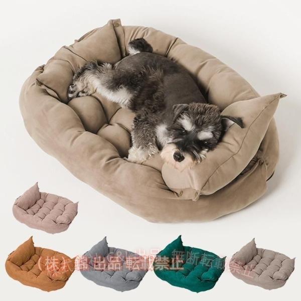 ペットベット 3way ソファ マット ソフト 四季 猫 犬用ベッド クッション 洗える C&amp;J おしゃれ かわいい ペットシーツ 通年タイプ ふわふわ 滑り止め