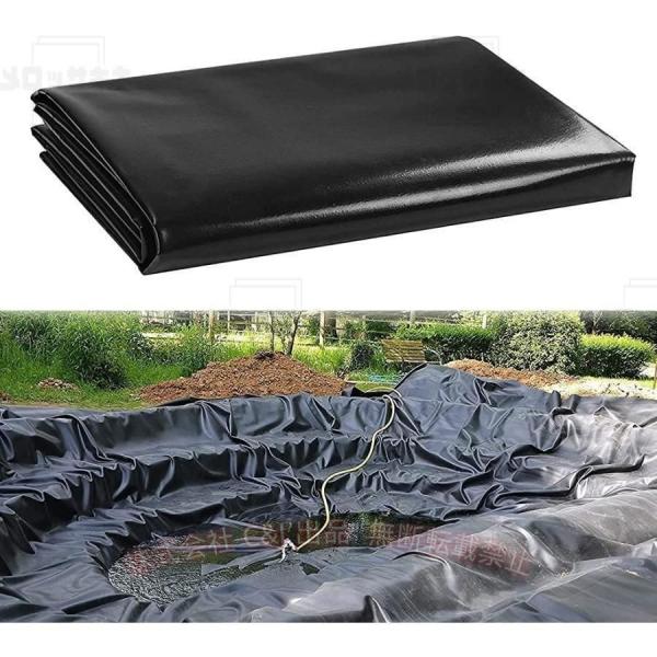人工池用防水シート 屋根 漏れ防止 厚い 0.5mm 池用ライナー 多目的 HDPE製 C&J ポンドライナー 防水仕様 庭の池 プール 魚のタンクシート 人工池 漏れ防