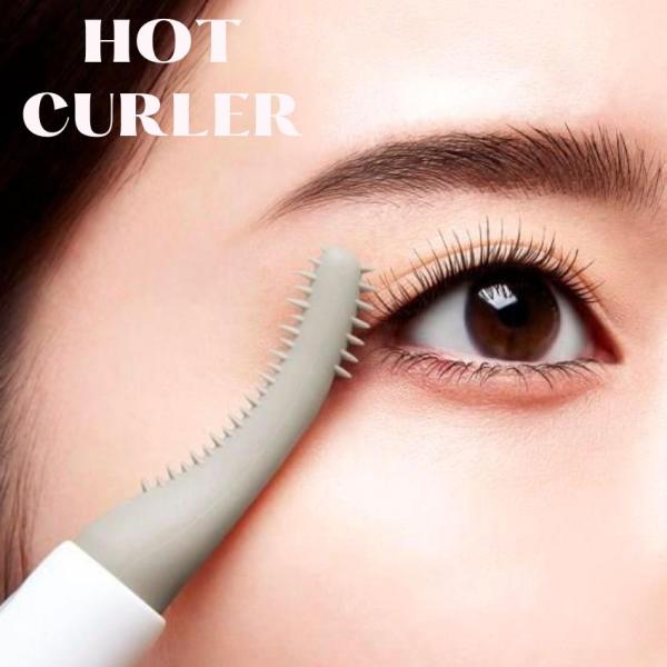 まつ毛もまゆ毛も コレ1本。カンタン立ち上げ HOTビューラー