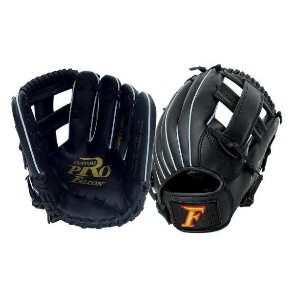 ランキング総合1位 Falcon ファルコン 野球グラブ グローブ 軟式一般 ブラック Sサイズ Fg 5711 オールラウンド用